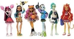 Monster High Doll Ghoul Spirit 6 Pack Sporty Collection Gen 3 In Hand Free Ship