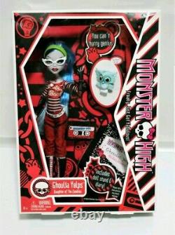Monster High Ghoulia Yelps 1st Wave Original Doll with Pet NIB New in Box! RARE