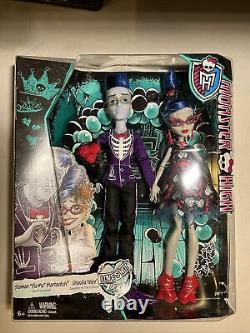 Monster High Love's Not Dead Sloman Slo Mo Mortavitch Ghoulia Yelps 2 Dolls