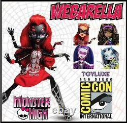 Monster High POWER GHOULS Set SDCC Webarella Toralei Spectra Clawdeen & Frankie
