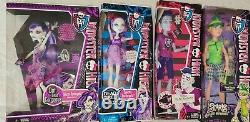 Monster High Rare 9 Doll Lot