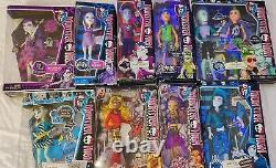 Monster High Rare 9 Doll Lot