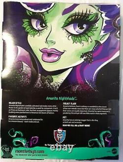 Monster high, Amanita Nightshade Bad Seed of the Corpse Flower Doll, 2014 Mattel