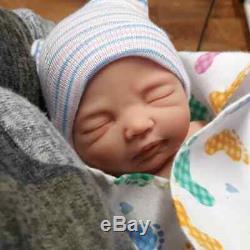 NEW 12 Micro Preemie Full Body Silicone Baby Girl Doll Charlotte