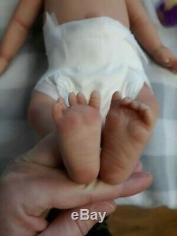 NEW 13 Full Body Silicone Baby Girl Doll Phoebe