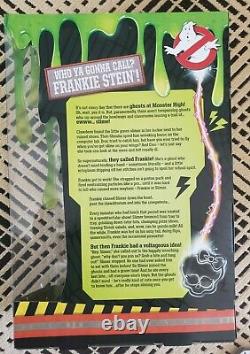 NEW Monster High Ghostbusters Frankie Stein 2016 SDCC Proton Pack Slimer RARE
