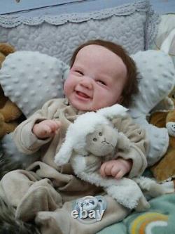 NEW! REBORN DOLL? DENIS? LEXI Sandy Faber? 20 IN Donut Doll company