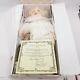New Vintage Stacey Show Stopper Porcelain Doll R226 Blonde Bear Coa Stacy Rare