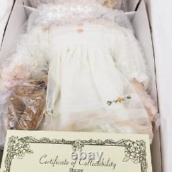 NEW Vintage Stacey Show Stopper Porcelain Doll R226 Blonde Bear COA Stacy Rare