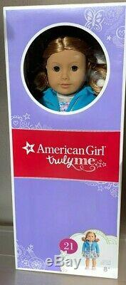 NEW in Box American Girl Truly Me #21 18 Doll Light Skin Blonde Hair Hazel Eyes