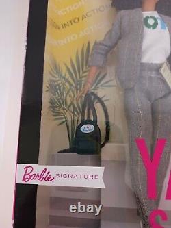 NIB Barbie x Yara Shahidi Vote Doll 2020 Limited Edition Mattel