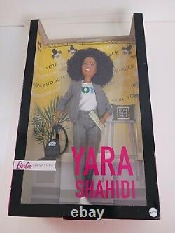 NIB Barbie x Yara Shahidi Vote Doll 2020 Limited Edition Mattel
