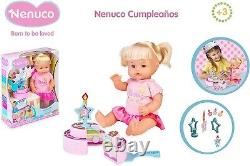 Nenuco -happy Birthday, Doll Baby Of Birthday for Him To The Smaller