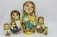 Nesting Dolls, Girl With Children(5p. Inside, 7 Tall). Artwork, Exclusive