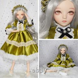 New 1/3 60cm BJD Doll Set 18 Joint Movable Fashion Princess Girls Birthday Gift