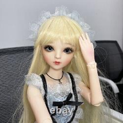 New 1/3 BJD Doll 60cm Girl Doll DIY Toys with Fashion Clothes Kids Birthday Gift