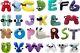 New Alphabet Lore But Are Plush Toy Stuffed Animal Doll Toys Kids Chrismas Gifts