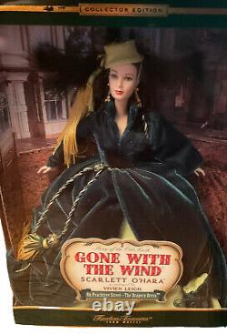 New Barbie Gone With The Wind Scarlett O'Hara On Peachtree Street-Drapery Dress