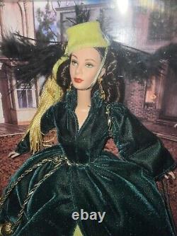 New Barbie Gone With The Wind Scarlett O'Hara On Peachtree Street-Drapery Dress