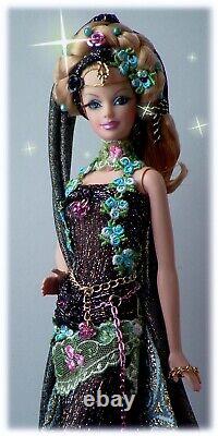 Ooak barbie doll as the Summer Goddess