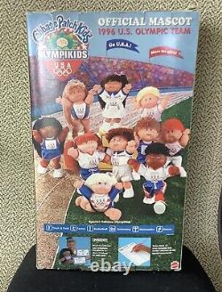 Original Vintage AA Cabbage Patch Girl Olympikids 1996 USA Official Mascot NIB