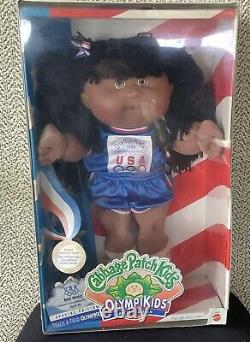 Original Vintage AA Cabbage Patch Girl Olympikids 1996 USA Official Mascot NIB