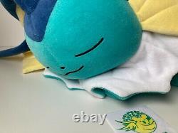 Pokemon Plush Doll Sleeping Vaporeon Original Limited Large Size Showers