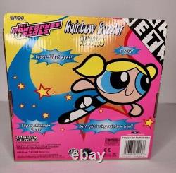 Powerpuff Girls Rainbow Dazzler Bubbles Talking Doll 2000 Trendmasters NIB