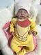 Quinbee Reborn Baby Doll Weighted Limbs Newborn Realistic Boy Girl Handmade Gift