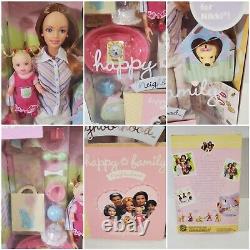 RARE Lot NEW Happy Family Mattel Barbie Alan, Midge & Sons +Grandparents kitchen