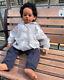 Real Looking Reborn Baby Doll 30in Black African Boy Girl Toddler Handmade Gifts