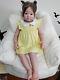 Real Looking Toddler Reborn Baby Dolls Hand-rooted Mohair Lifelike Handmade Girl