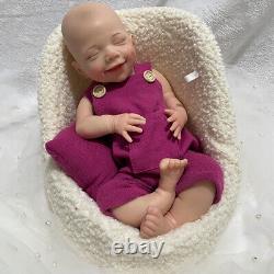 Realistic 18 Reborn Doll Full Body Silicone Newborn Baby Girl Weighted Infant