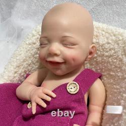 Realistic 18 Reborn Doll Full Body Silicone Newborn Baby Girl Weighted Infant