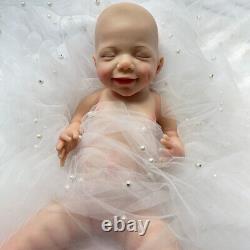 Realistic 18 Reborn Doll Full Body Silicone Newborn Baby Girl Weighted Infant