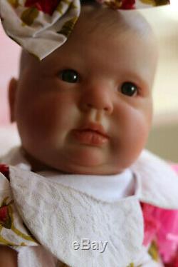 Realistic 7lbs Reborn Toddler Donna Rubert 25 Crystal Sunbeambabies Baby Doll