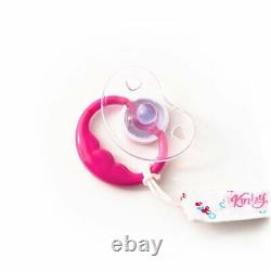 Realistic Baby Imani Kinby Doll with Bottle & Pacifier Ages 3+ Assembled in USA