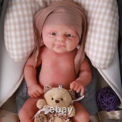 Realistic Reborn Baby Dolls Soft Silicone Handmade Kids Christmas Gifts New Toy