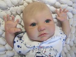 Reborn Baby Child's Doll Aubrey By Dan At Sunbeambabies (dressed Similar)