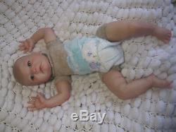Reborn Baby Child's Doll Aubrey By Dan At Sunbeambabies (dressed Similar)