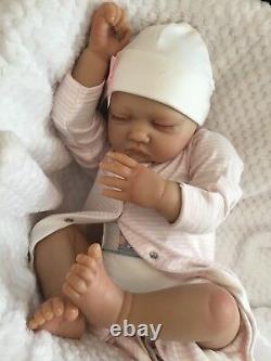Reborn Baby Girl Doll Sophie Fake Babies Realistic Hand Painted 22 Newborn