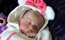 Reborn baby doll. Soft Vinyl and Cloth, weighted infant/newborn baby