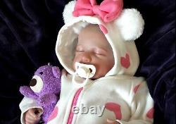 Reborn baby doll. Soft Vinyl and Cloth, weighted infant/newborn baby