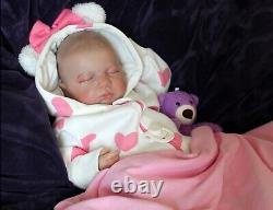 Reborn baby doll. Soft Vinyl and Cloth, weighted infant/newborn baby