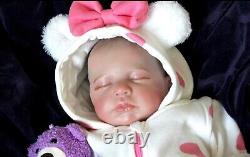 Reborn baby doll. Soft Vinyl and Cloth, weighted infant/newborn baby