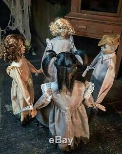 Ring Around The Rosie Animated Prop Dolls Playground Haunted House Halloween