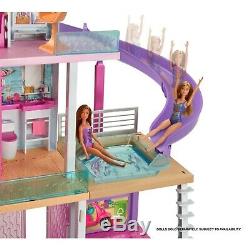 SEALED Barbie Estate DreamHouse Doll House Playset with 70+ Toys Accessories