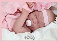 SO SWEET & ADORABLE! Berenguer Life Like Reborn Preemie Pacifier Doll + Extras