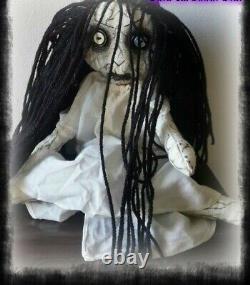 Samara Morgan Hand made rag doll, OOAK, collectors doll