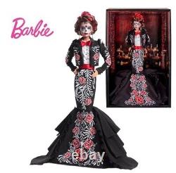 Set of All 10 Barbie Dia De Los Muertos Dolls, #1, Pink Magnolia Benito Santos